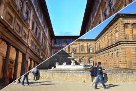 Galerie der Uffizien + Museen Palazzo Pitti